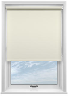 Sarra (Blackout), Putty - Twist&Fit Roller Blind